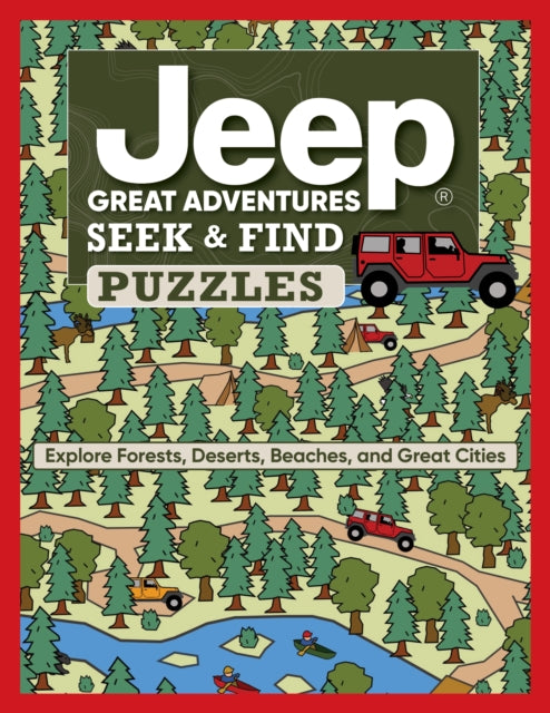 Book cover of: Jeep® Great Adventures Seek & Find Puzzles
