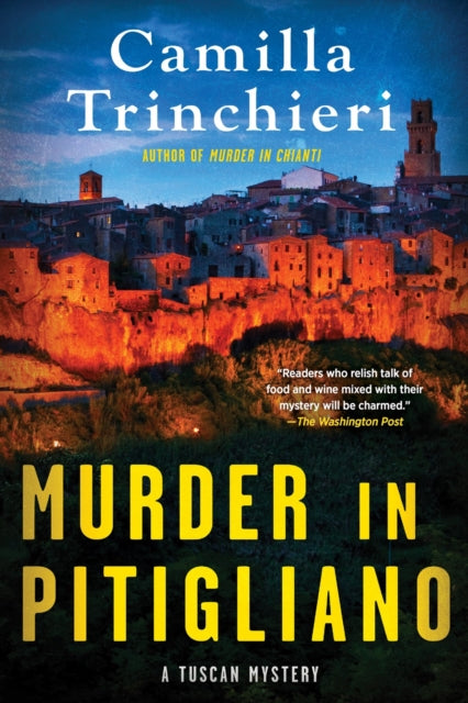 Book cover of: Murder in Pitigliano. By: Camilla Trinchieri