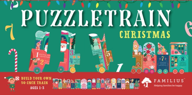 Book cover of: Christmas 26-Piece Puzzle. By: David W. Miles