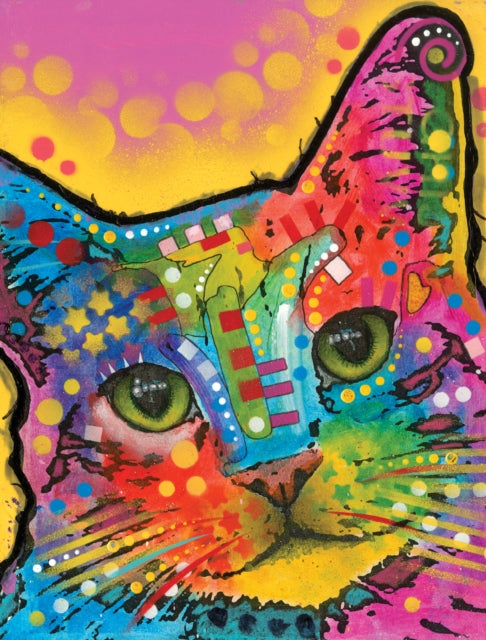 Book cover of: Dean Russo Tilted Head Cat Journal. By: Dean Russo