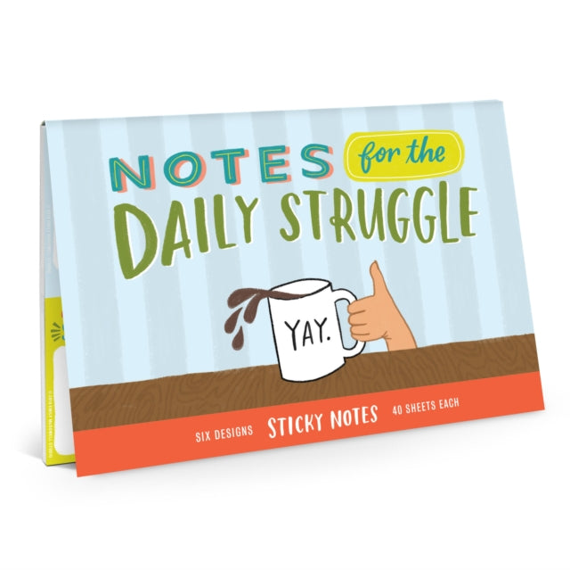 Book cover of: Em & Friends Daily Struggle Sticky Note Packet. By: Emily Mc Dowell