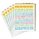Book cover of: 6-Pack Em & Friends Wishes For New Baby Card