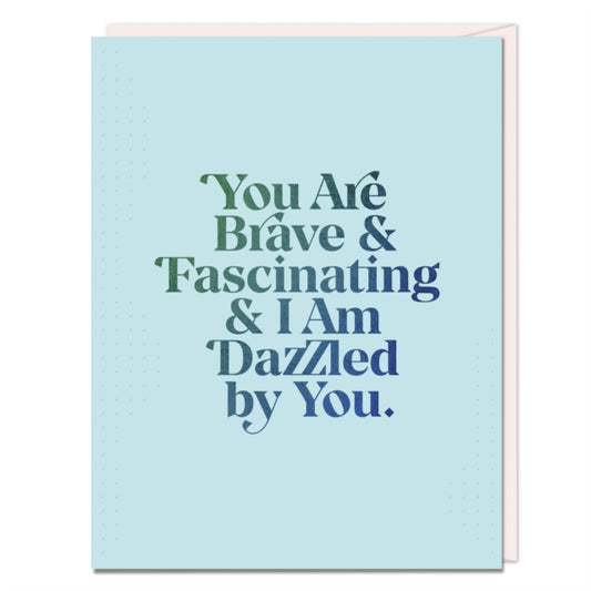 Book cover of: 6-Pack Elizabeth Gilbert Brave & Fascinating Card