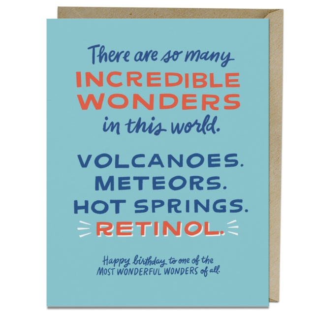 Book cover of: 6 Pack Em & Friends Birthday Wonders Birthday Card