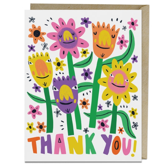 Book cover of: 6 Pack Barry Lee for Em & Friends Thank You Flowers Thank You Card