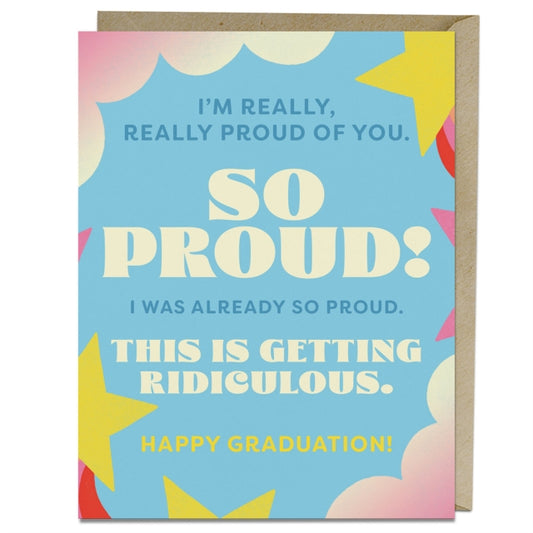 Book cover of: 6-Pack Em & Friends Really, Really Proud Greeting Cards