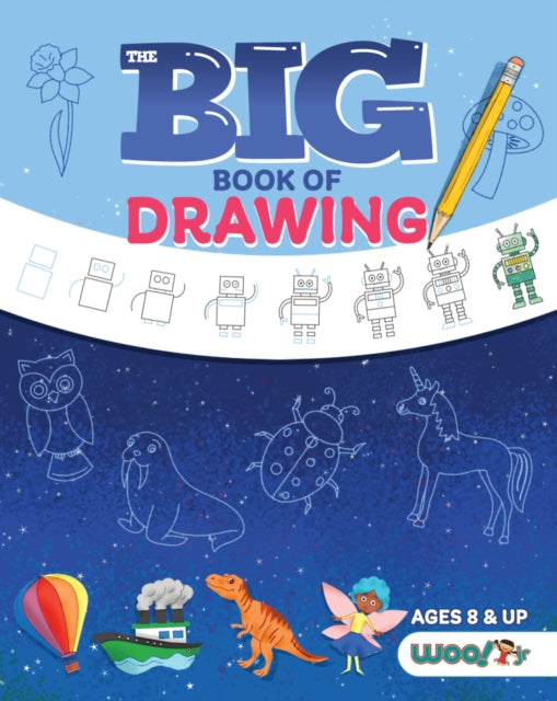 Book cover of: Big Book of Drawing. By: Woo! Jr. Kids Woo! Jr. Kids Activities
