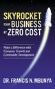 Book cover of: Skyrocket Your Business at Zero Cost. By: Francis N. Mbunya