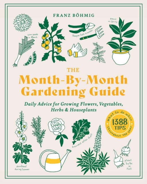 Book cover of: Month-by-Month Gardening Guide. By: Franz Bohmig