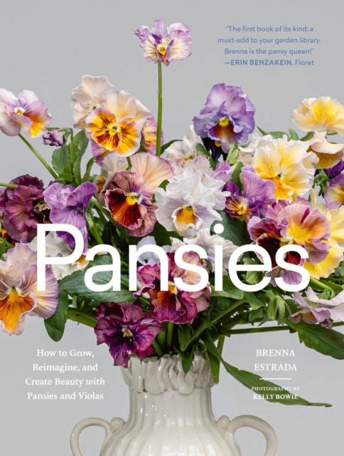 Book cover of: Pansies. By: Brenna Estrada