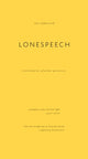 Book cover of: Lonespeech. By: Ann Jaderlund