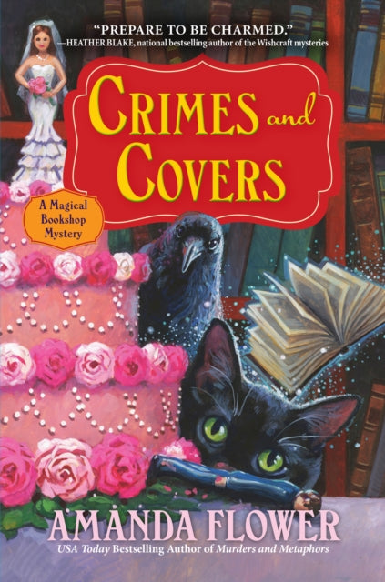 Book cover of: Crimes and Covers. By: Amanda Flower