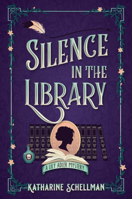 Book cover of: Silence in the Library. By: Katharine Schellman