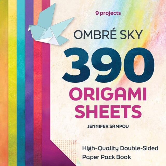 Book cover of: Ombre Sky 390 Origami Sheets