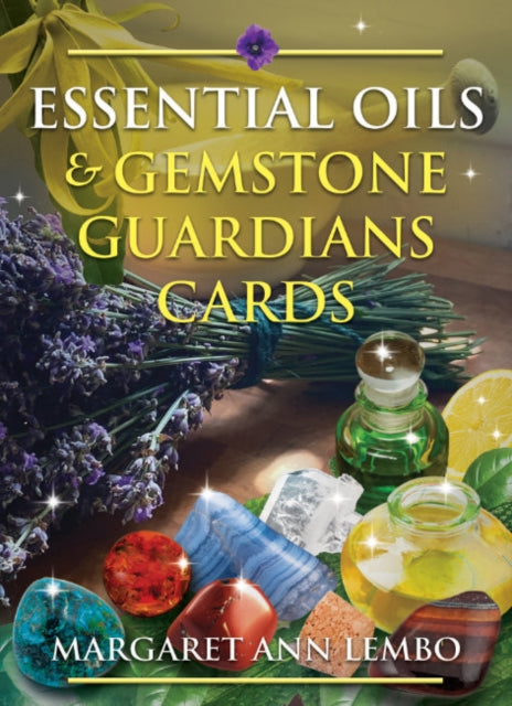 Book cover of: Essential Oils and Gemstone Guardians Cards. By: Margaret Ann Lembo