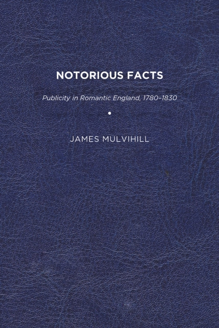 Book cover of: Notorious Facts. By: James Mulvihill