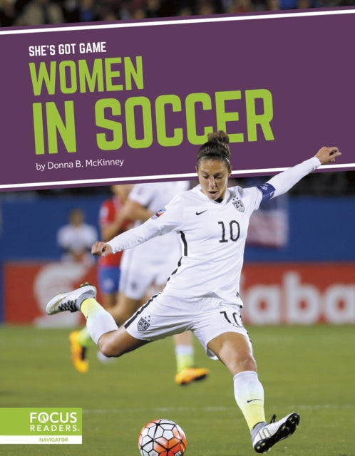 Book cover of: Women in Soccer. By: Donna B. McKinney