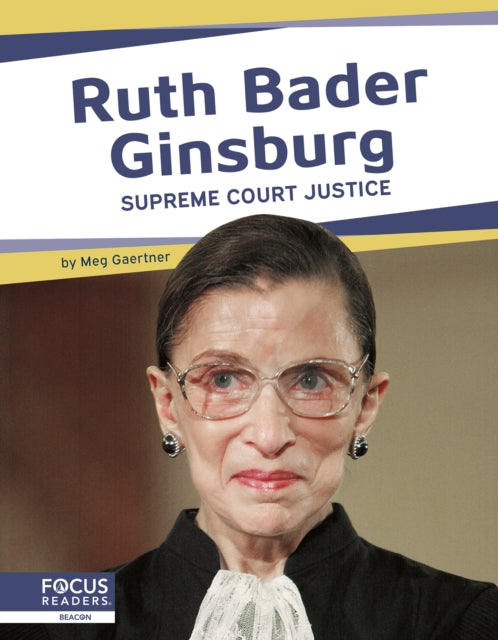 Book cover of: Ruth Bader Ginsburg. By: Connor Stratton