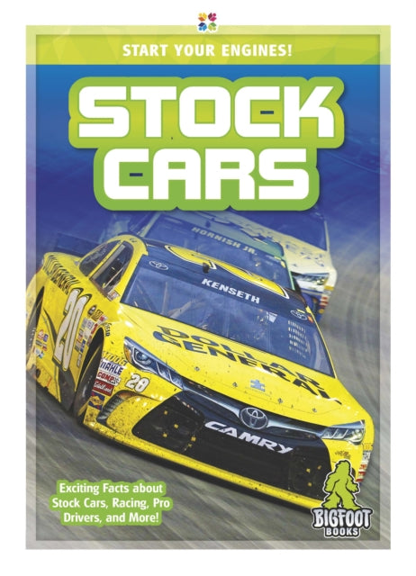 Book cover of: Stock Cars. By: Emma Huddleston
