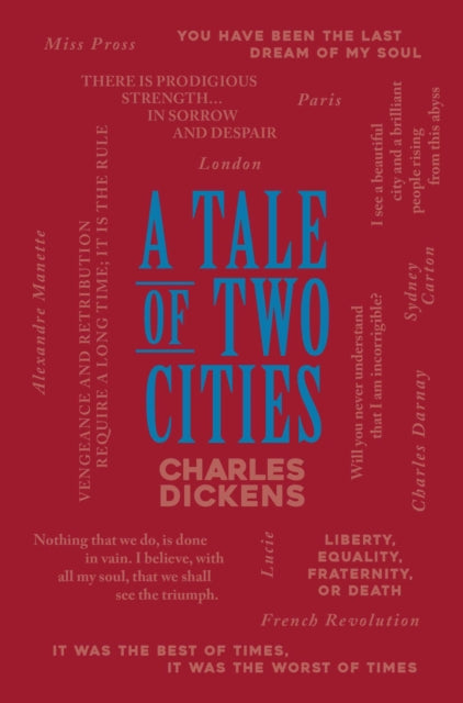 Book cover of: Tale of Two Cities. By: Charles Dickens
