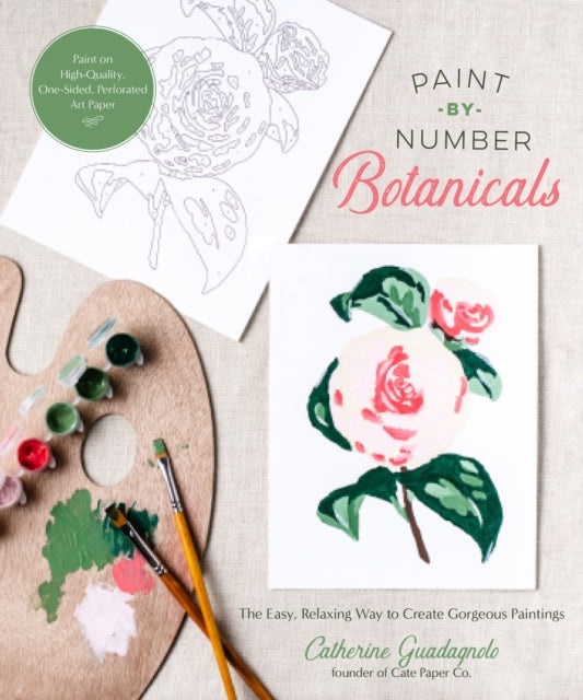 Book cover of: Paint-by-Number Botanicals. By: Catherine Guadagnolo