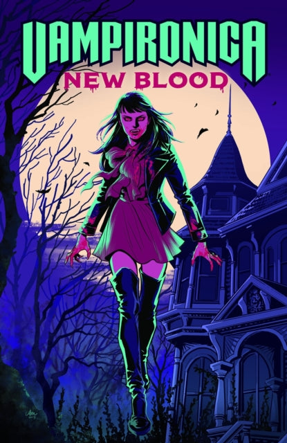 Book cover of: Vampironica: New Blood. By: Frank Tieri