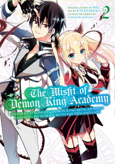 Book cover of: Misfit of Demon King Academy 2. By: Shu