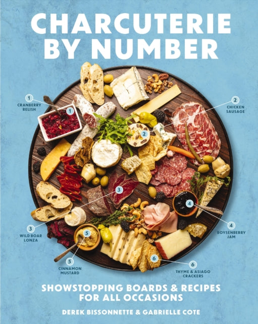 Book cover of: Charcuterie by Number. By: The Coastal The Coastal Kitchen