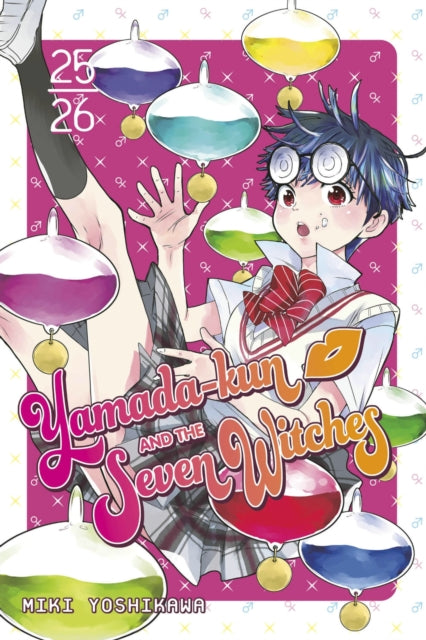 Book cover of: Yamada-kun and the Seven Witches 25-26. By: Miki Yoshikawa