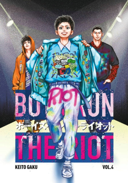 Book cover of: Boys Run the Riot 4. By: Keito Gaku