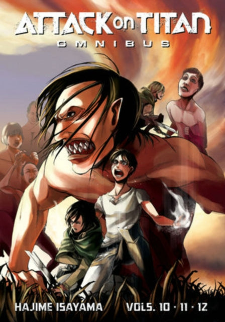 Book cover of: Attack on Titan Omnibus 4 (Vol. 10-12). By: 諫山創
