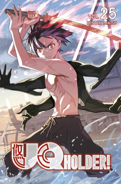 Book cover of: UQ HOLDER! 25. By: Ken Akamatsu