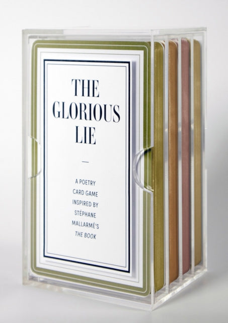 Book cover of: Glorious Lie / The Glory of the Lie. By: Stéphane Mallarmé