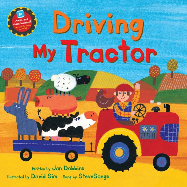 Book cover of: Driving My Tractor. By: Jan Dobbins