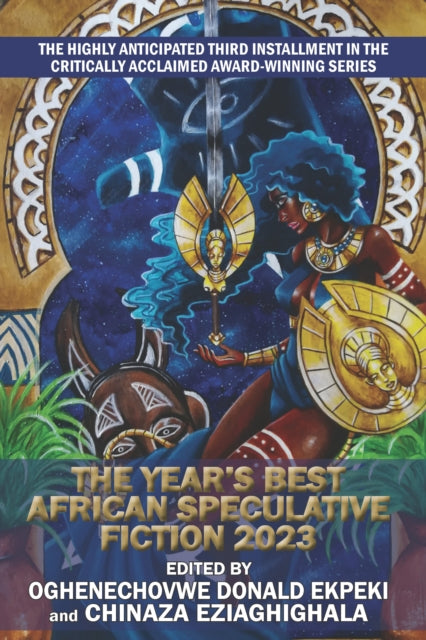 Book cover of: Year's Best African Speculative Fiction (2023). By: Oghenechovwe Donald Ekpeki
