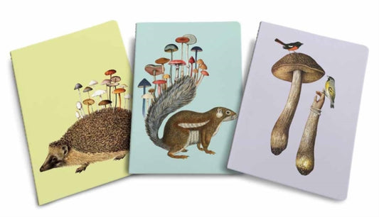 Book cover of: Art of Nature: Fungi Sewn Notebook Collection. By: Insights