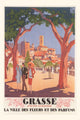 Book cover of: Vintage Journal Grasse Travel Poster. By: Found Image Press