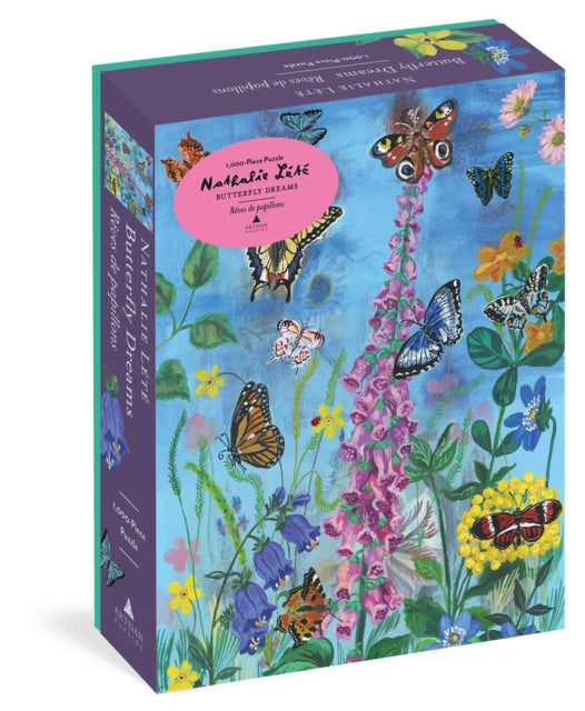 Book cover of: Nathalie Lete: Butterfly Dreams 1,000-Piece Puzzle. By: Nathalie Lété