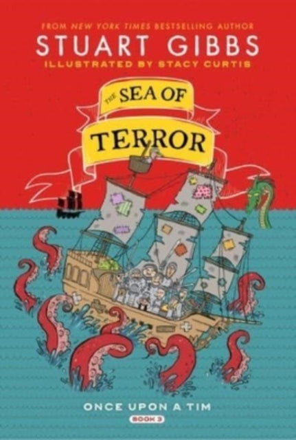 Book cover of: Sea of Terror. By: Stuart Gibbs