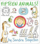 Book cover of: Fifteen Animals!. By: Sandra Boynton