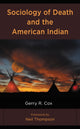Book cover of: Sociology of Death and the American Indian. By: Gerry R. Cox