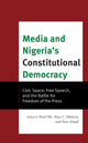 Book cover of: Media and Nigeria's Constitutional Democracy. By: Paul Obi