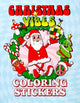 Book cover of: Christmas Vibes Coloring Stickers