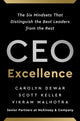 Book cover of: CEO Excellence. By: Carolyn Dewar