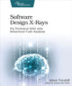 Book cover of: Software Design X-Rays. By: Adam Tornhill