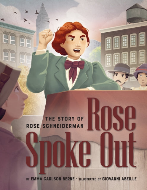 Book cover of: Rose Schneiderman bio (TBD). By: Emma Berne