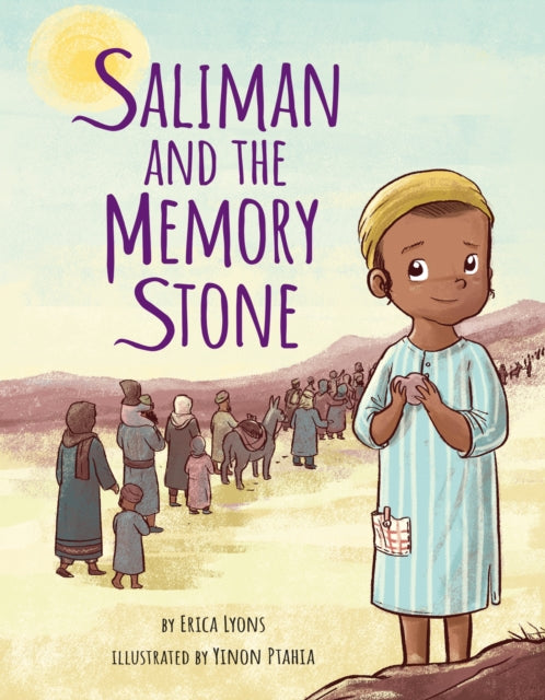 Book cover of: Saliman and the Memory Stone. By: Erica Lyons