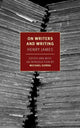 On Writers and Writing, Selected Essays 9781681379234 Henry James