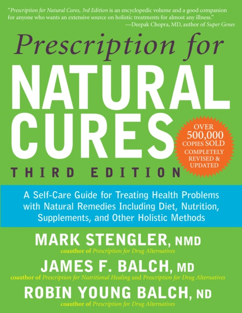 Book cover of: Prescription for Natural Cures (Third Edition). By: James F. Balch