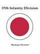 Book cover of: 37th Infantry Division: Buckeye Division. By: Stanley A. Frankel